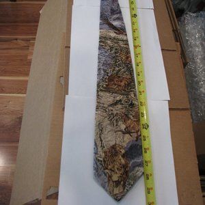 100% silk men's tie North American Kingdom wildlife tie 1t
